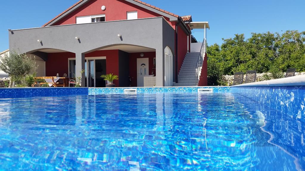Apartamento House With Swimming Pool Blue Diamond Povljana Exterior foto